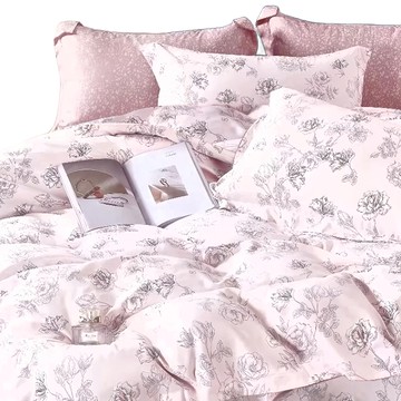 LoveCity 寢城之戀 台灣製 吸濕排汗萊賽爾天絲 舖棉四季涼被  5 x 6.5尺  洛鈴