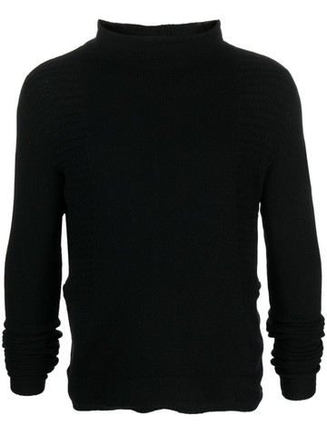 Rick Owens - Mastodon mock-neck jumper - men - Cashmere/Wool - L - Black