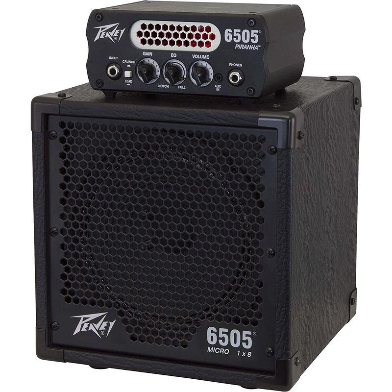 PEAVEY 6505 Piranha ギターアンプヘッド 専用キャビネット 2点セット ブラック PEV-PIRA-SET国内正規品