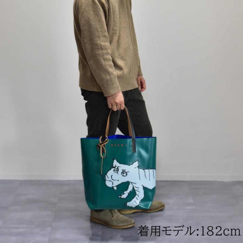 マルニ トートバッグ メンズ レディース バッグ ブランド PVC