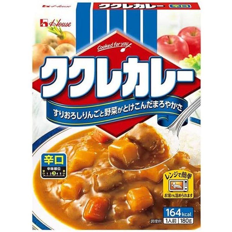 ハウス食品 ククレカレー 辛口 180g×30個入