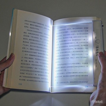 🔥桃園有貨🔥學生宿捨熄燈髮光夜讀神器閱讀燈看書燈被窩夾書護眼燈 ZZF5