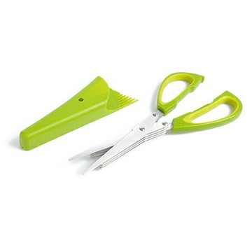 法國mastrad 五層香料長刀片剪刀(綠)