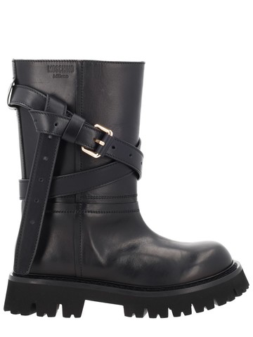 moschino "tie-me" boot