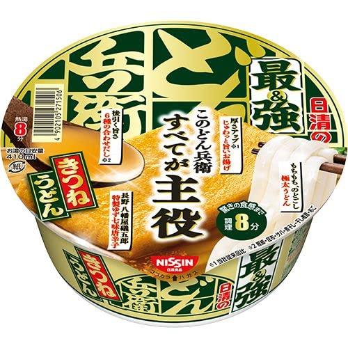 日清食品 日清の最強どん兵衛 きつねうどん 93g×12個入