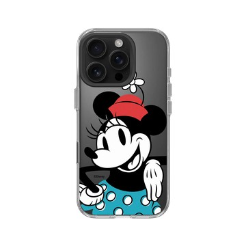 iPhone 16 Pro Clear Case（相機按鈕） 透明 - 迪士尼-米奇 Mickey - Look at the camera-米妮