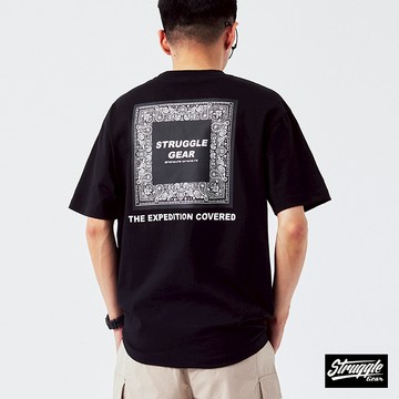 【StruggleGear】Amoeba 變形蟲短TEE「黑色」M~3XL｜官方旗艦店82305