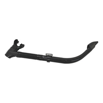 AQUATEC 矽膠呼吸管 SN-200 潛水用品  10 x 47cm  黑色