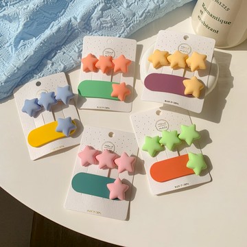 女童夏天劉海夾子頭飾小女孩碎發發卡網紅發夾發飾兒童可愛卡子女