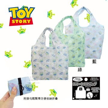 日本直送  迪士尼 三眼怪 環保袋 Toy Story 折疊購物袋 Alien Disney
