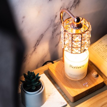 【Rofancy】定時款融蠟燈-實木方鑽