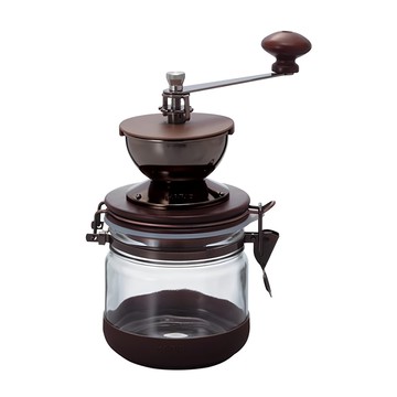 HARIO 好璃奧 創新保鮮手搖磨豆機 208 x 105 x 215mm 900g  棕色  1組