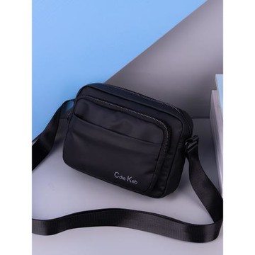 斜挎包男大容量迷你帆布手機包2025新款牛津布小眾輕便小包青少年