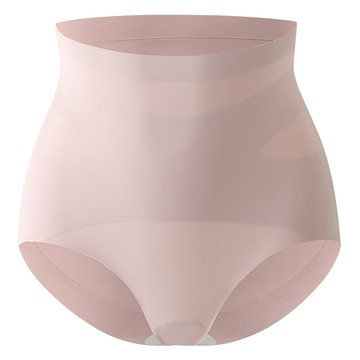 A-ZEAL 冰絲無痕透氣塑身褲 高腰收腹提臀  L  紅色