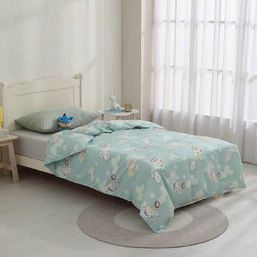 蠟筆小新聯名款 / 單人/十月被/ 小新綠