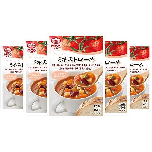 MCC エム・シーシー食品 ミネストローネ 160g×5個