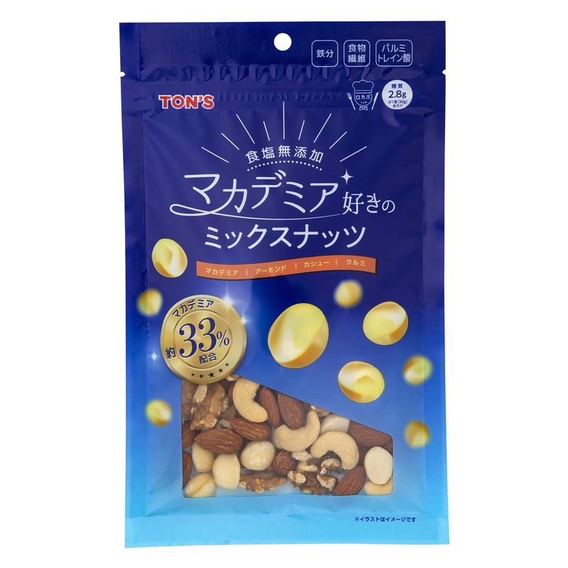 食品 食塩無添加 マカデミア好きのミックスナッツ 150g