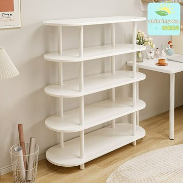 【ins風收納神器】置物架 收納架 書架 儲物架 多層落地 客廳臥室通用 碳鋼材質 承重力強 自由組合