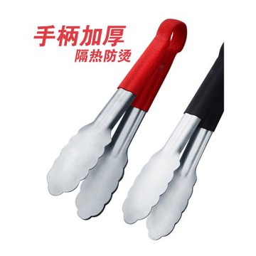 空氣炸鍋專用夾子面包燒烤夾不銹鋼烤肉食物饅頭夾牛排夾菜用防燙