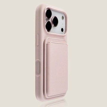 液態硅膠 抗指紋 MagSafe 磁吸卡包 用於iPhone 12 13 14 15 16 17 Pro Max 手機殼