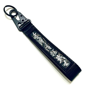臺灣消防戰士夜光刺繡飄帶鑰匙圈