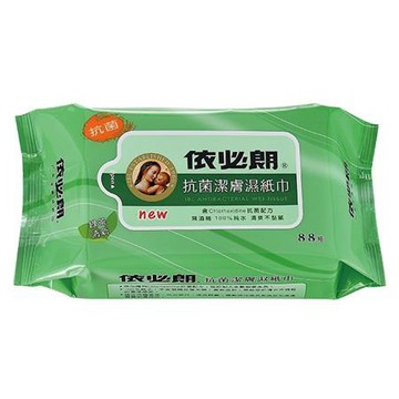 依必朗抗菌超柔潔膚濕紙巾/綠茶/88抽/包
