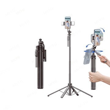 MEFU MaxTrip四腳自拍棒 180CM 藍芽自拍棒 自拍腳架 四腳架 自拍神器 手機腳架 鋁合金 自拍桿 自拍棒