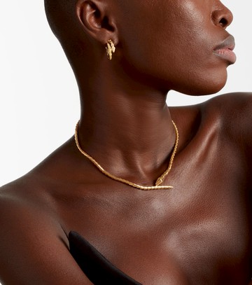 Bvlgari Serpenti Viper 18kt gold earrings