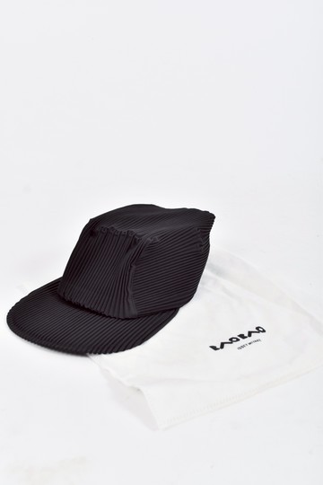 issey miyake黑色homme plisse三宅一生棒球帽