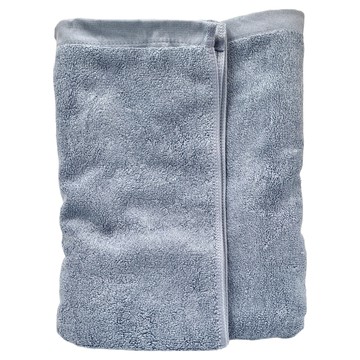 LIFE 來福牌 BS0816 浴巾 69*137CM 600G 100%棉 台灣製  灰藍色  1條