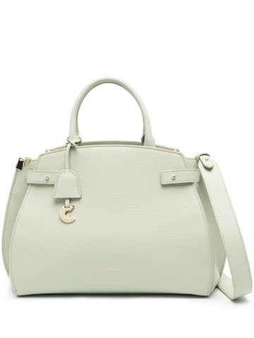 Coccinelle - medium Kliché leather tote bag - women - Leather - One Size - Green