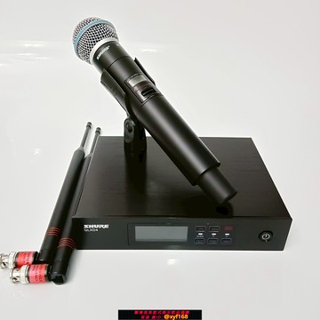 {可打統編 保固一年}真分集Shure/舒爾QLXD4/beta58a無線一拖一直播唱歌話筒動圈麥
