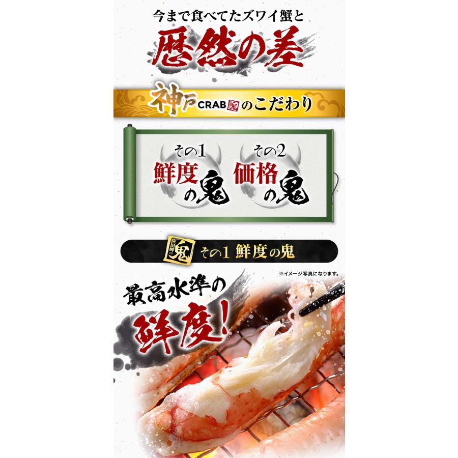 訳あり 生 ずわいがに 折れ脚 小分け 1kg(500g×2P) カニしゃぶ かに カニ 蟹 ズワイ ずわい ズワイガニ 鍋 かに鍋 カニ鍋　お歳暮 年末年始