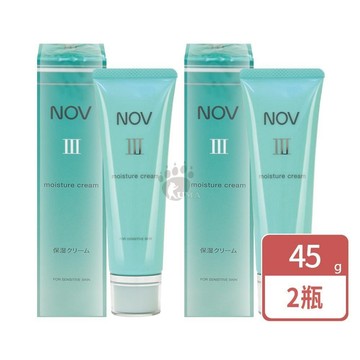 NOV娜芙 潤膚乳霜III 45g/瓶 (2瓶)