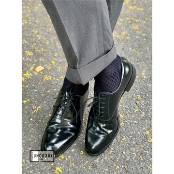 「粗線絲襪」男士TNT正裝絲光棉尼龍吸汗透氣夏季舒爽男絲及膝長