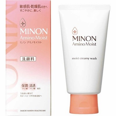 第一三共ヘルスケア　ミノンアミノモイスト モイストクリーミーウォッシュ 100g ミノンアミノモイスト　