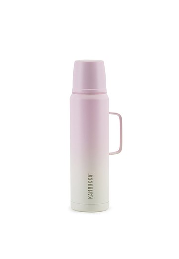 KAMBUKKA 不銹鋼保溫壺 (SS) 33oz (1000ml) - 櫻花粉