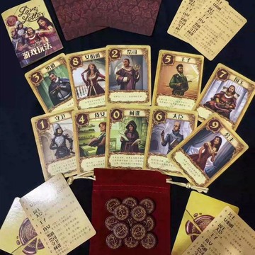 ✨臺灣熱銷✨情書1:1 桌遊情書休閒聚會中文桌遊家庭聚會遊戲卡牌