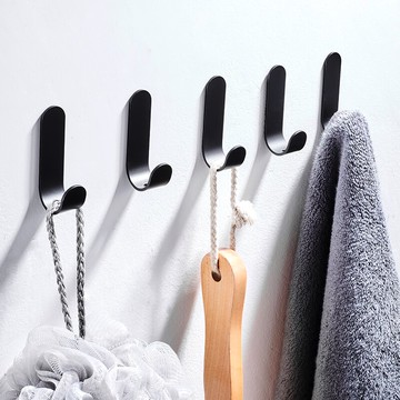 免打孔衣服掛鉤強力粘膠門后衣帽掛衣架墻上承重收納粘鉤壁掛墻壁