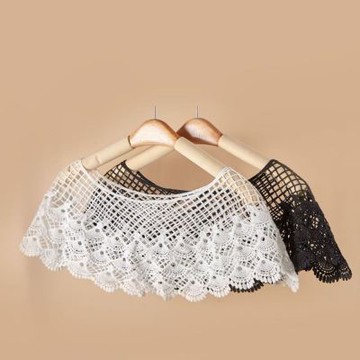 [巴黎精品] 現貨+預購 假領子襯衫領片-蕾絲鏤空花邊小披肩女裝配件2色a1gg42