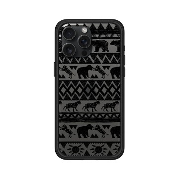 iPhone 15 Pro Max Mod NX 黑 - 花生騷 WasangShow - 熊與豹