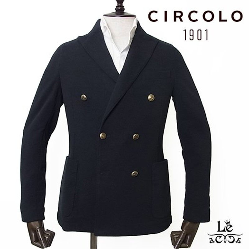 Circolo1901 チルコロ ダブルブレスト ジャケット ダブルジャケット メンズ セットアップ ブラック カシミヤタッチ メタルボタン 国内正規品 通販 Lineポイント最大0 5 Get Lineショッピング