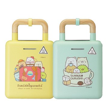 Airmate 艾美特 多功能熱壓吐司點心機 角落小夥伴款 KTF6001奶油黃