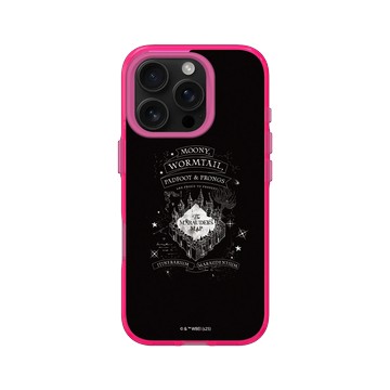 iPhone 16 Pro Clear 粉漾桃 - 哈利波特 Harry Potter - 劫盜地圖