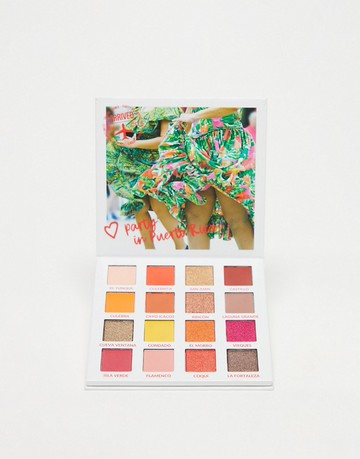 BH Los Angeles Party in Puerto Rico - 16 Color Shadow Palette-Multi