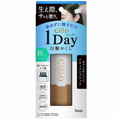 シエロ ワンデー白髪かくし ナチュラルブラック 9ml ホーユー(10279)