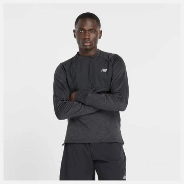 New Balance 男 保暖快乾 長袖上衣 MT43205BK-F