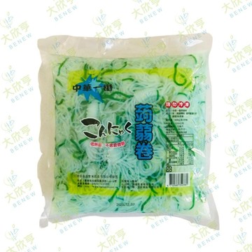 (常溫)中華一番蒟蒻小捲【1.2公斤裝（固形物650公克）】★超商限取4包★《大欣亨》B074006