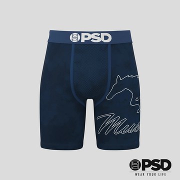 【PSD Underwear 官方旗艦店】 FORD- 平口四角褲-野馬-藍色