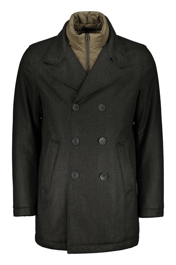 Herno Double-breasted Wool Coat